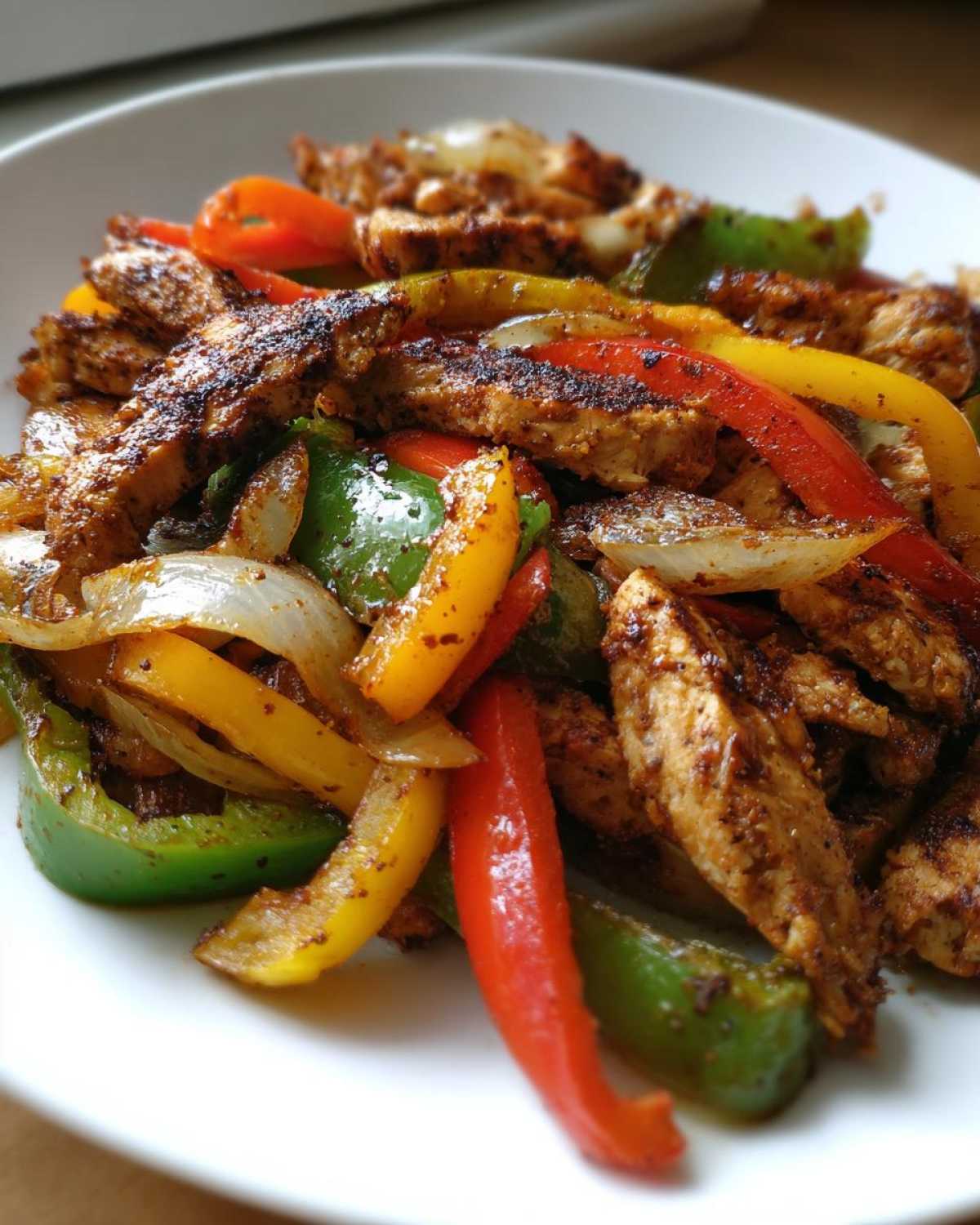 Sheet Pan Chicken Fajitas with Peppers - detail 3