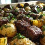 Sheet Pan Steak and Potatoes Dinner