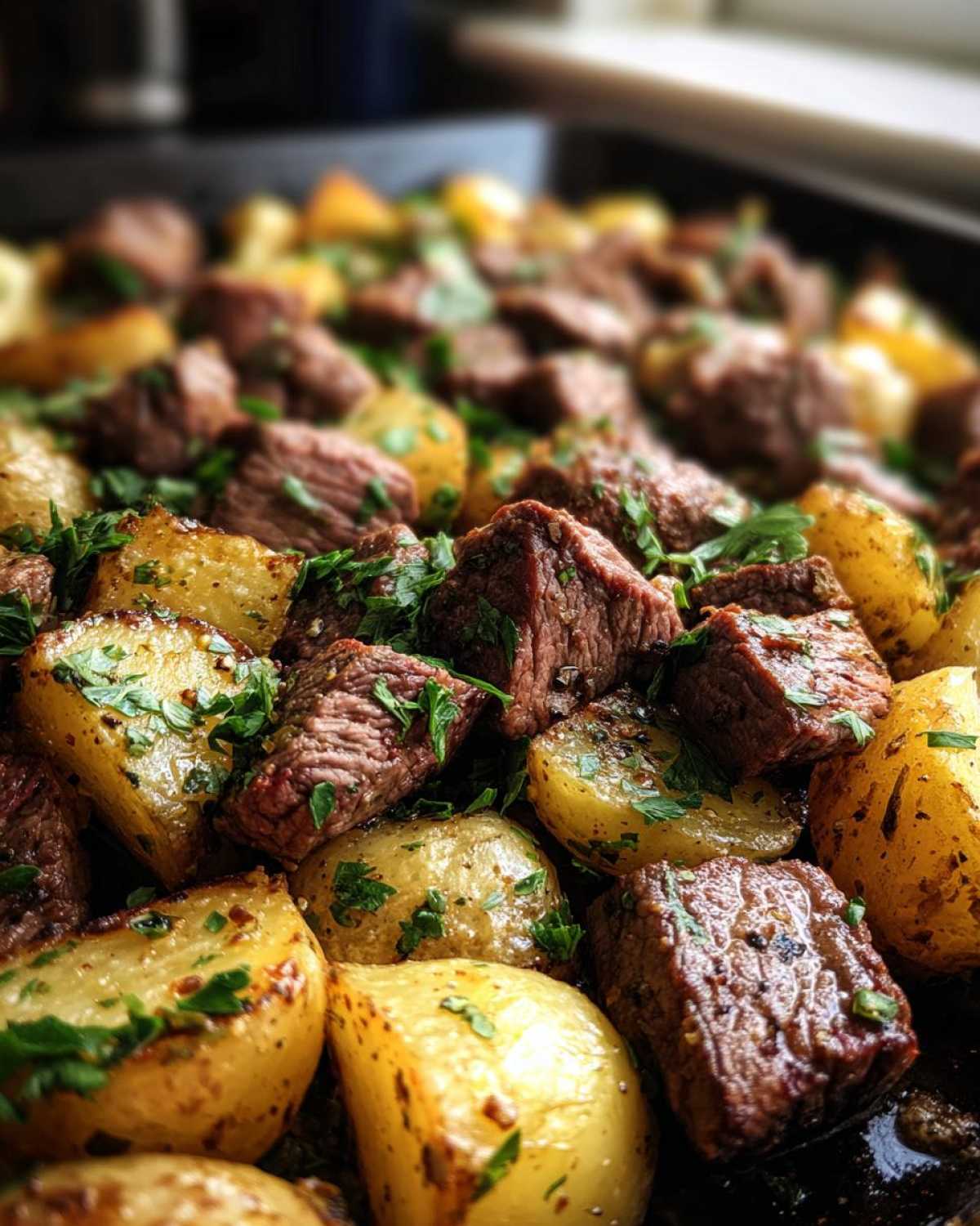 Sheet Pan Steak and Potatoes Dinner - detail 2