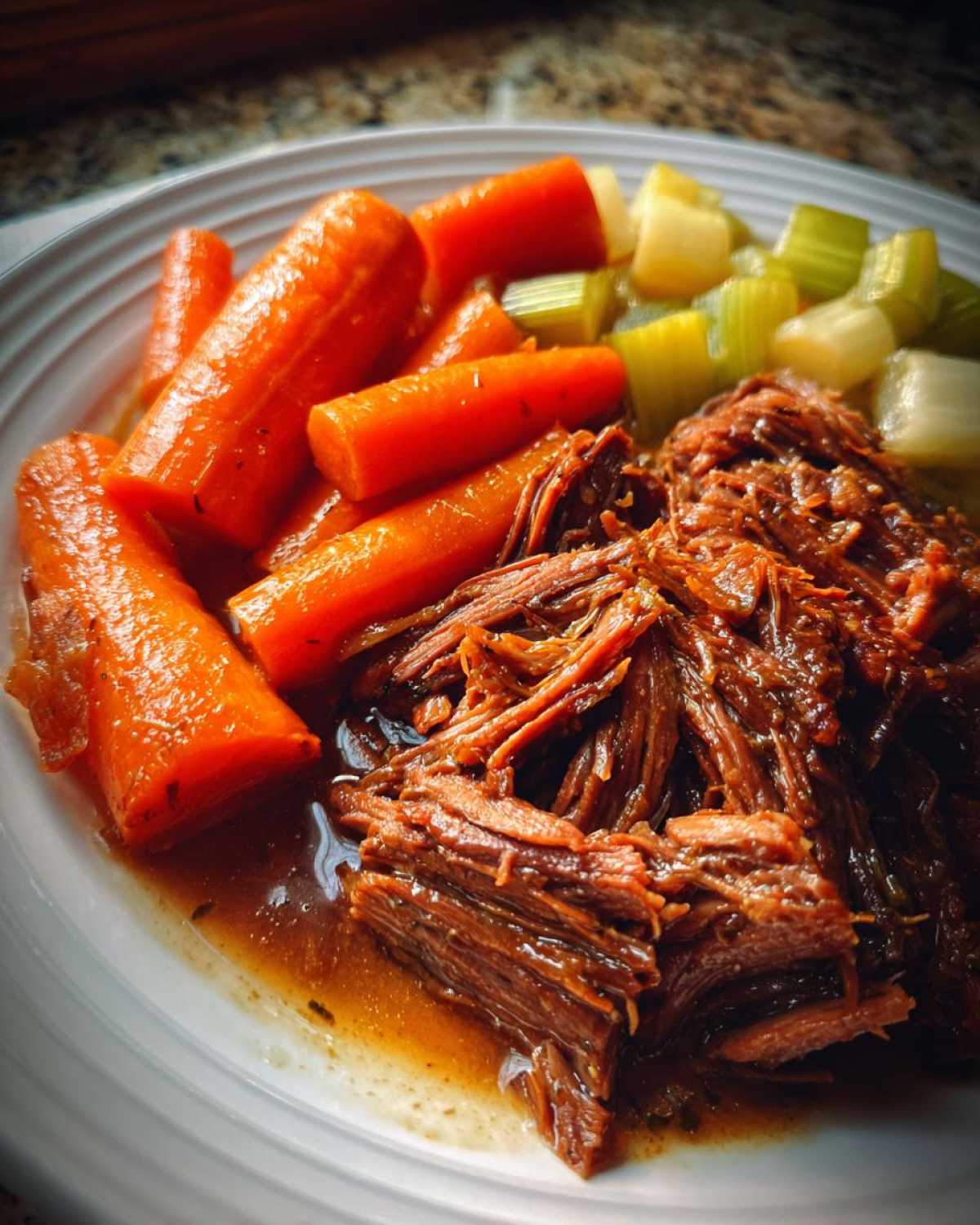 Slow Cooker Garlic Herb Pot Roast - detail 2