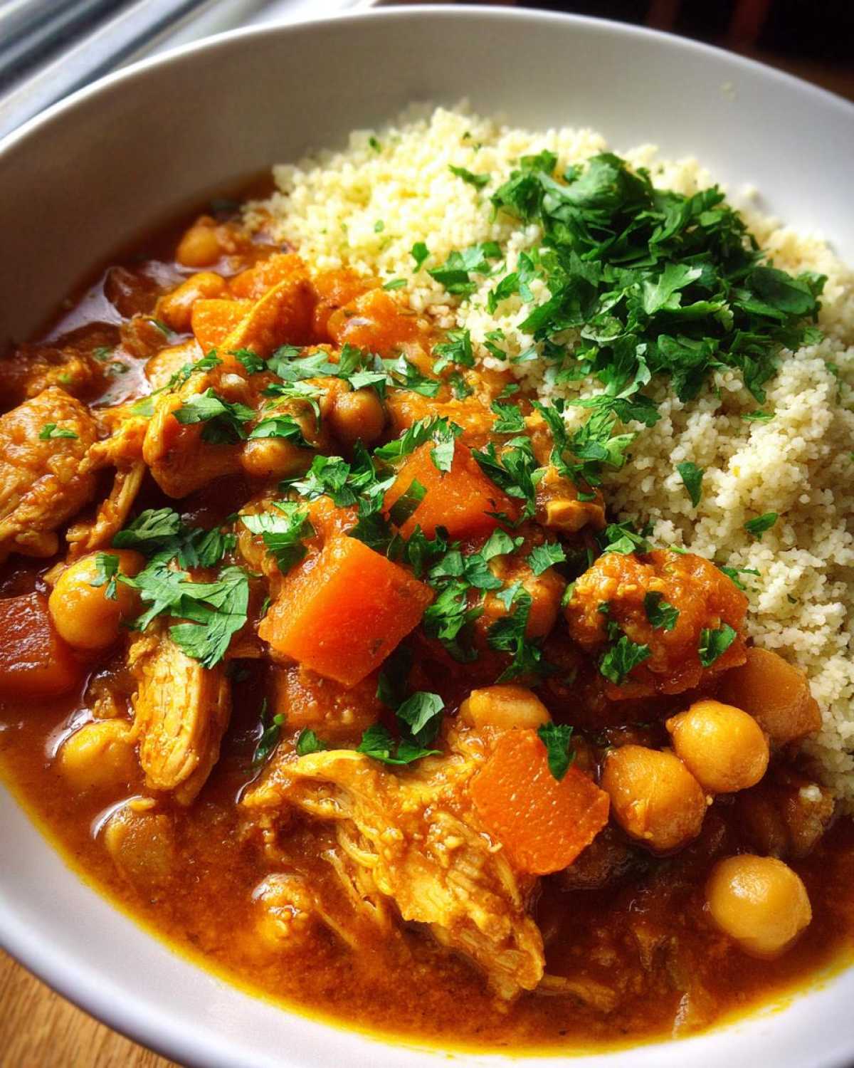 Slow Cooker Moroccan Chicken Stew - detail 1