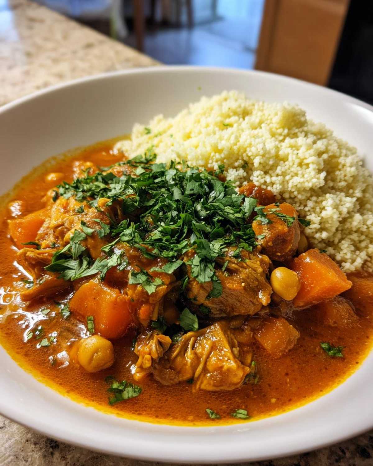 Slow Cooker Moroccan Chicken Stew - detail 2