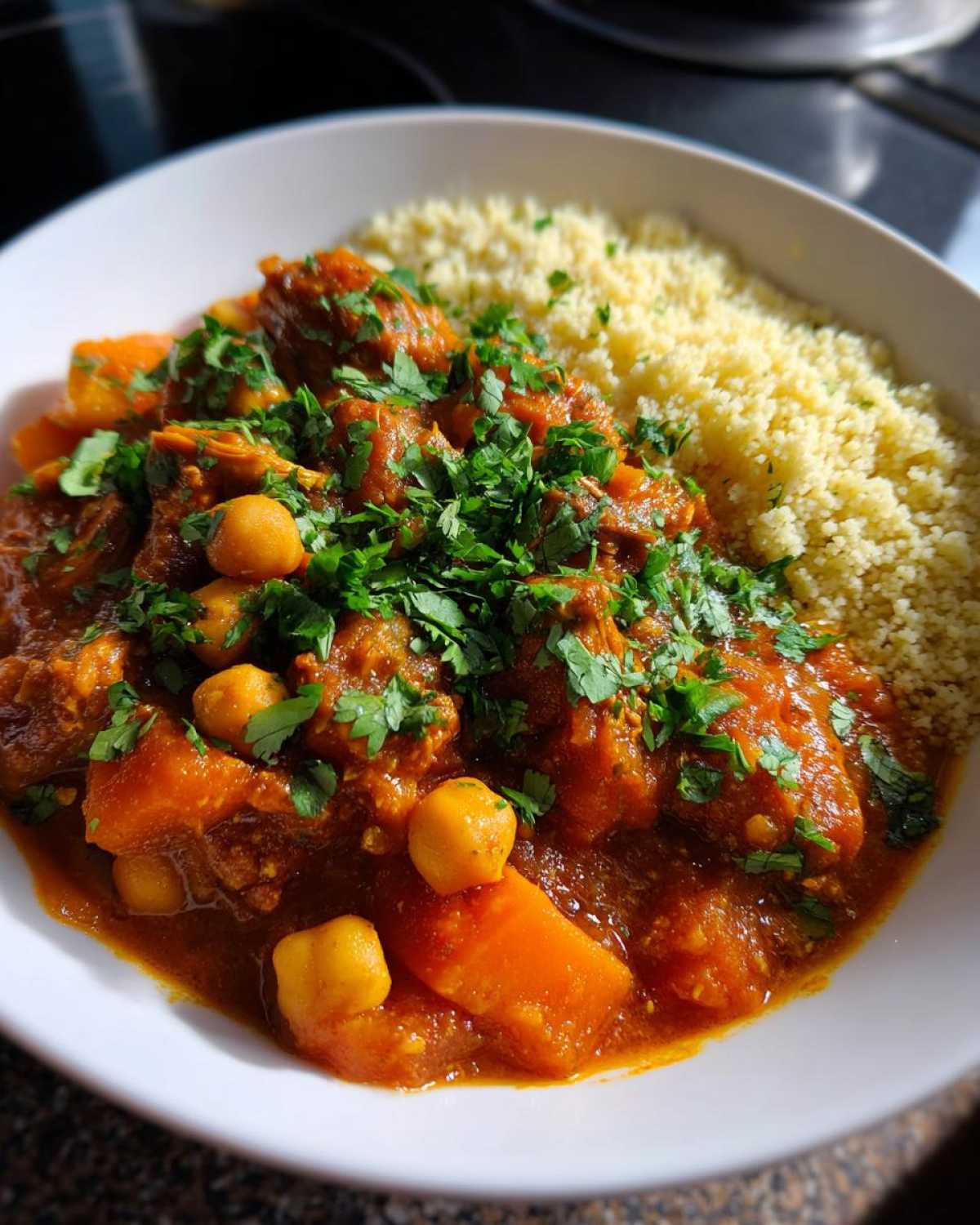 Slow Cooker Moroccan Chicken Stew - detail 3