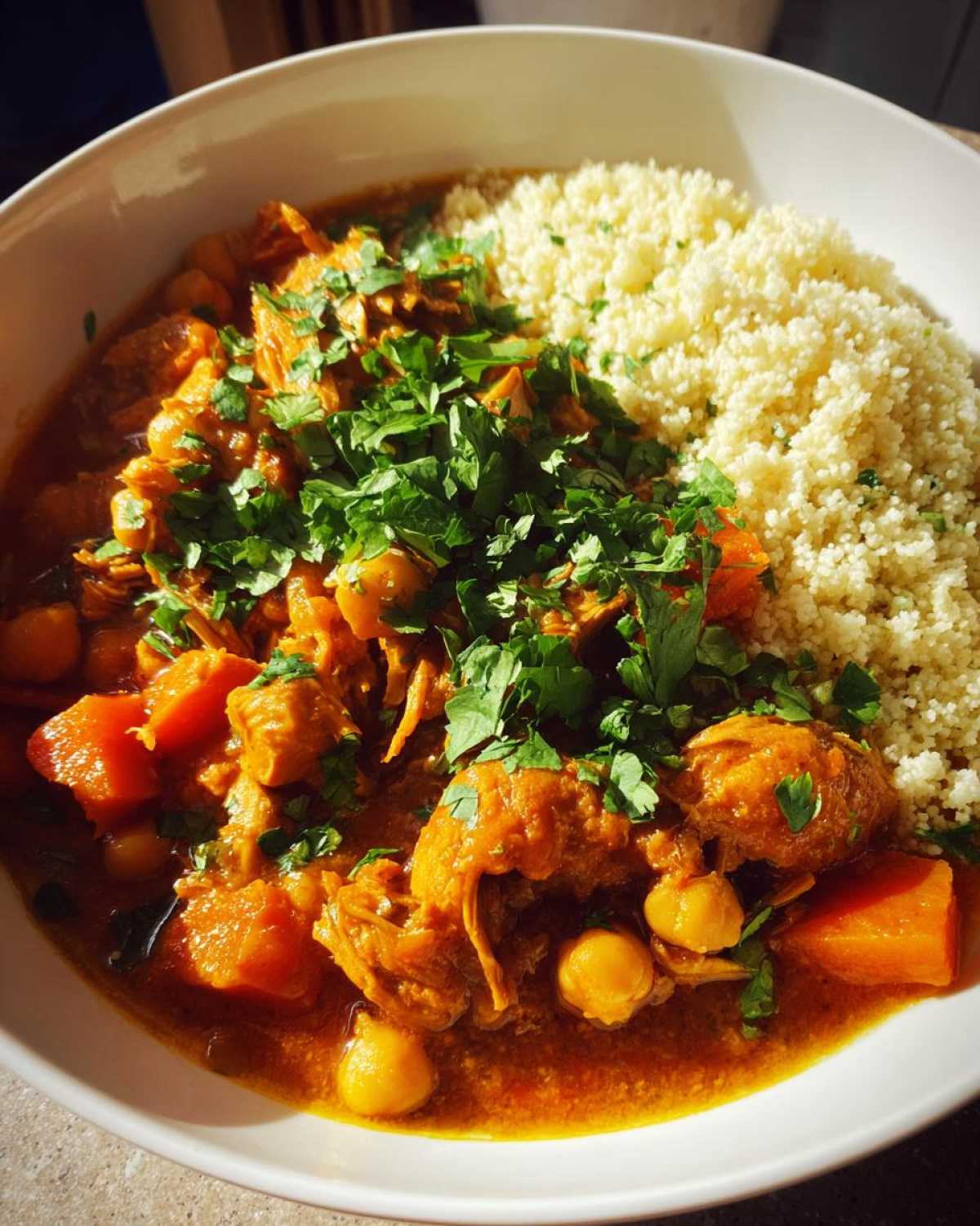Slow Cooker Moroccan Chicken Stew - detail 4