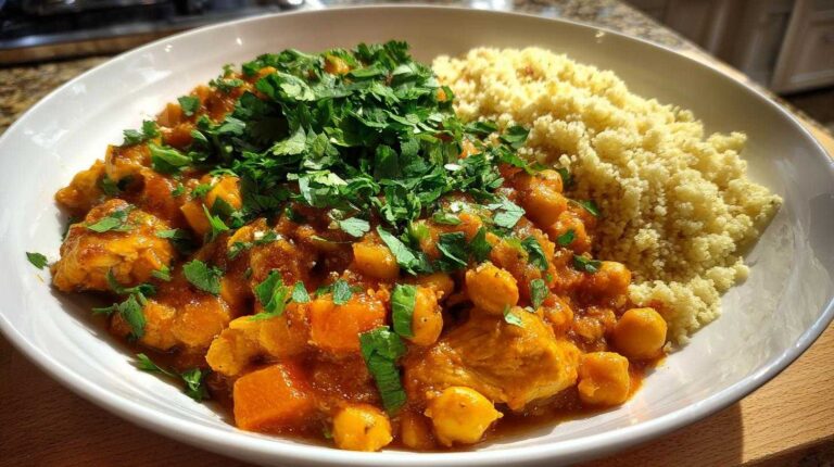 Slow Cooker Moroccan Chicken Stew