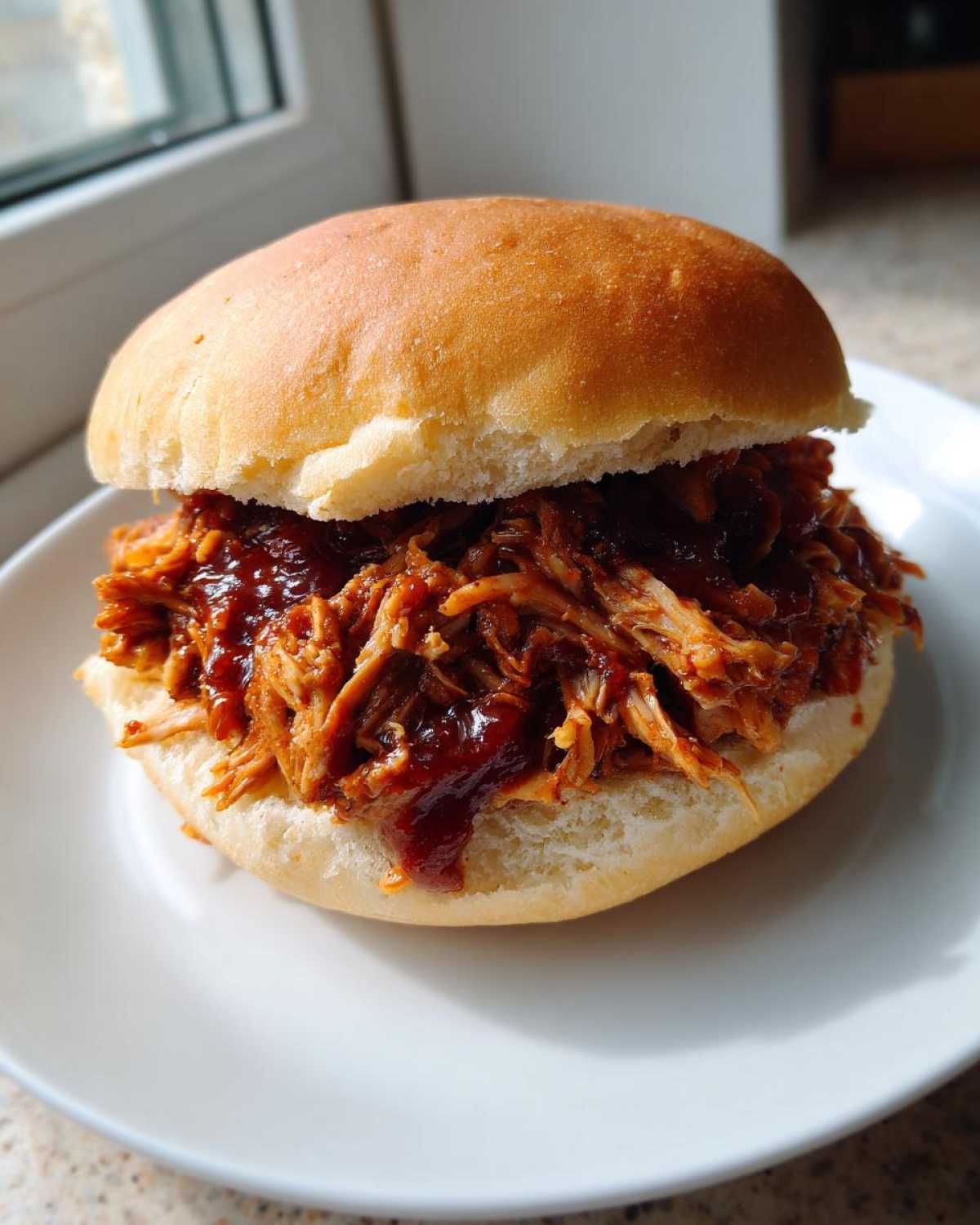 Slow Cooker Pulled BBQ Jackfruit Sandwiches - detail 4
