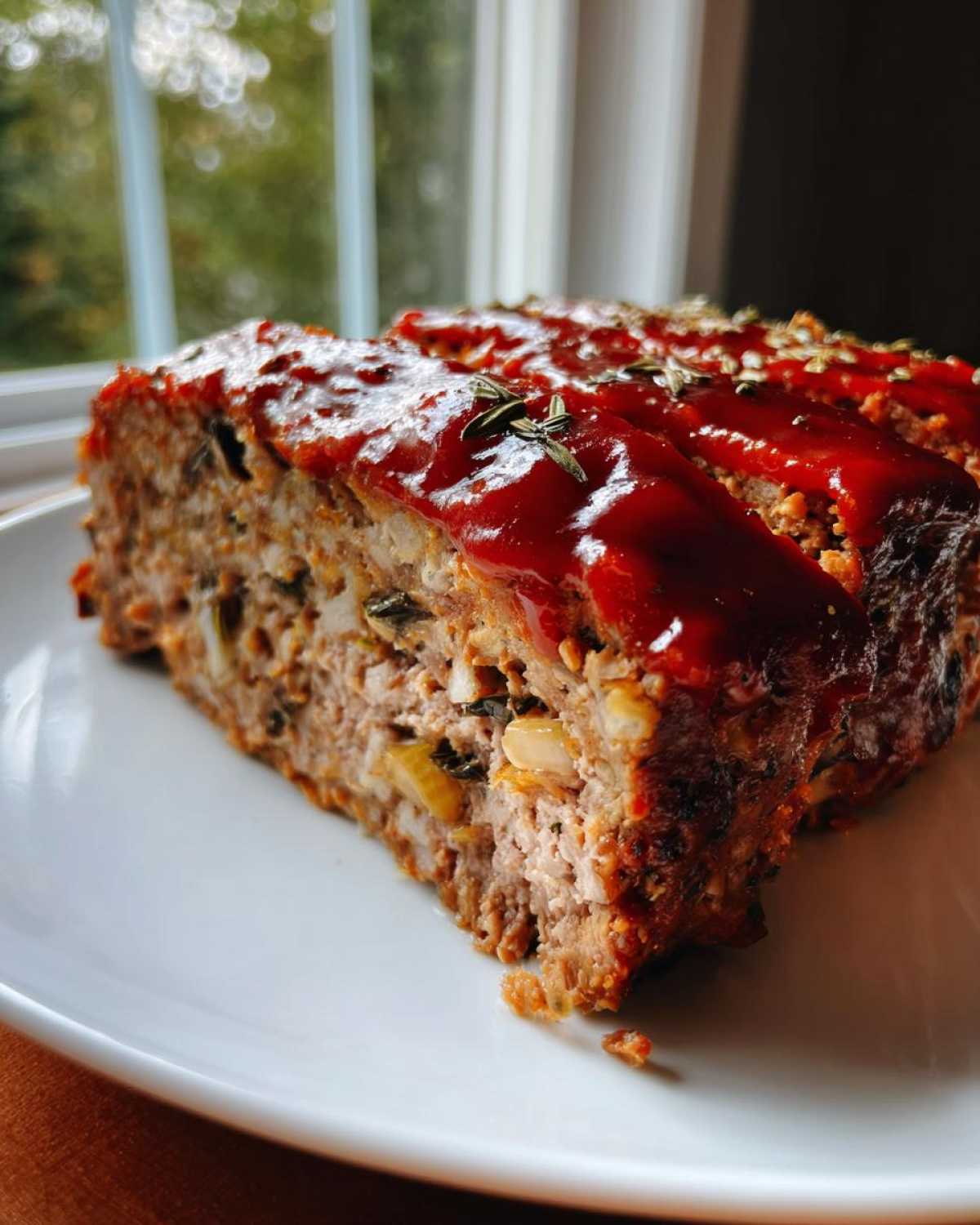 Slow Cooker Turkey Meatloaf with Mushrooms - detail 2