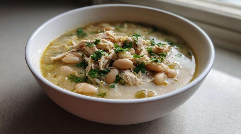 Slow Cooker White Chicken Chili