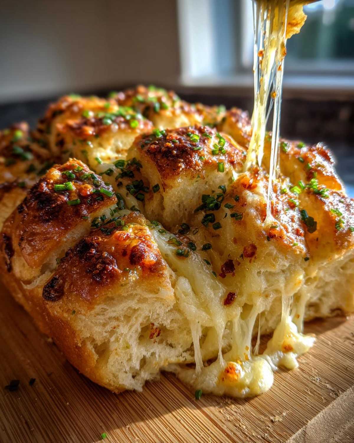 Smoked Gouda and Chive Pull-Apart Bread - detail 3