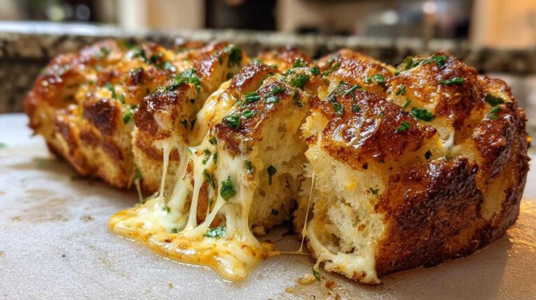 Smoked Gouda and Chive Pull-Apart Bread