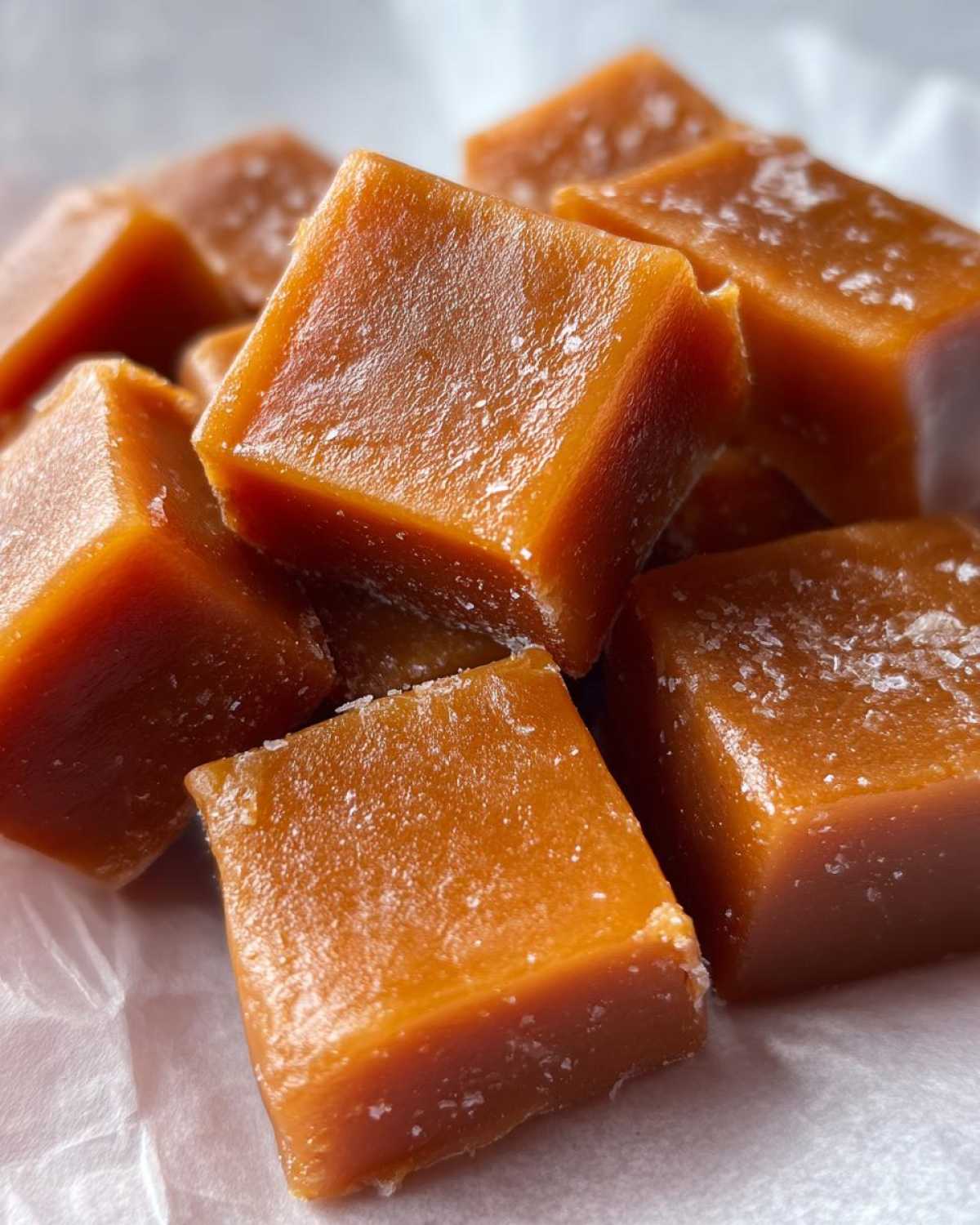 Spiced Apple Cider Caramels - detail 1
