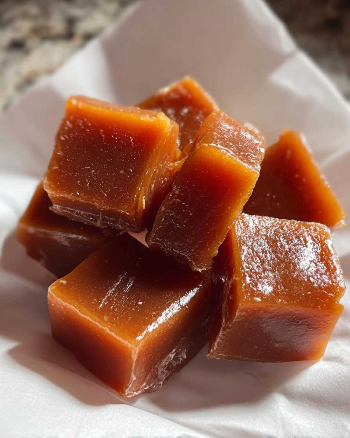 Spiced Apple Cider Caramels - detail 2