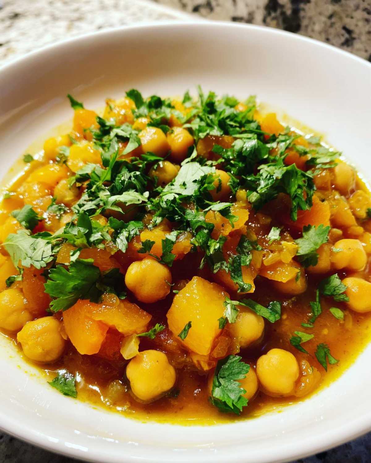Spiced Moroccan Chickpea Tagine - detail 1