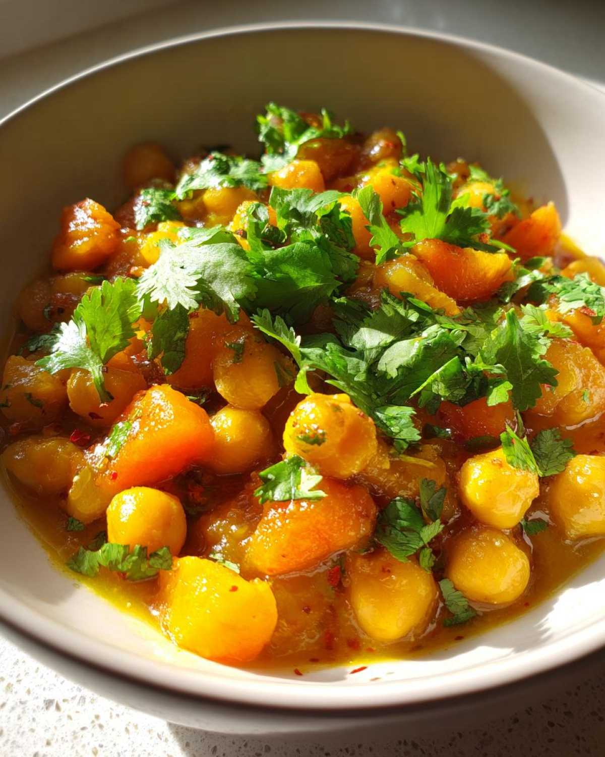 Spiced Moroccan Chickpea Tagine - detail 3