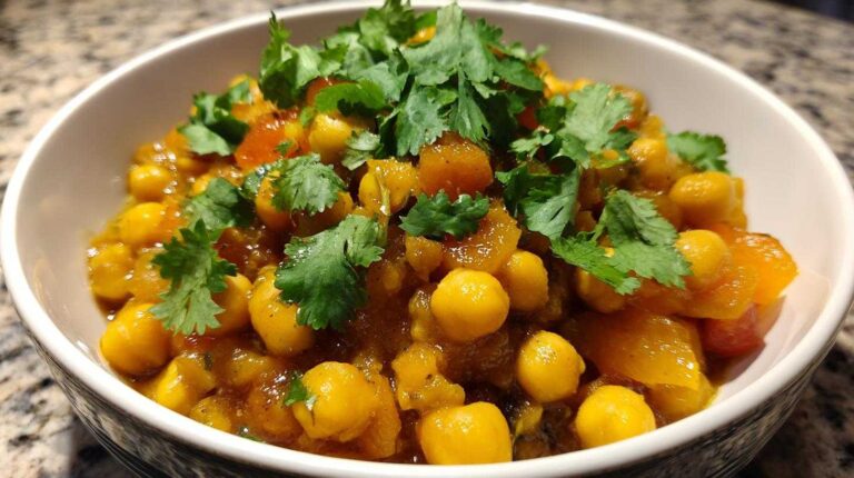 Spiced Moroccan Chickpea Tagine