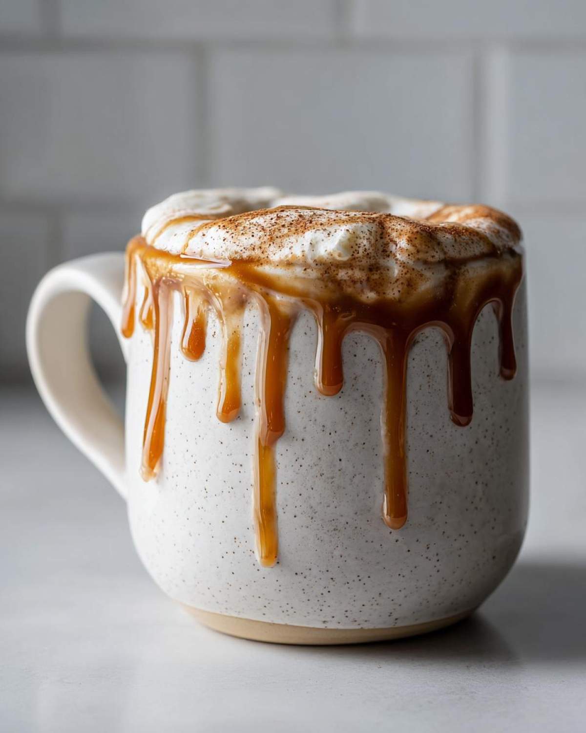 Spiced Pear and Caramel Latte - detail 1