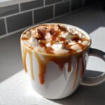 Spiced Pear and Caramel Latte