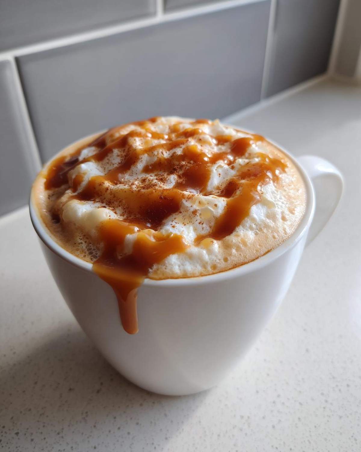 Spiced Pear and Caramel Latte - detail 3