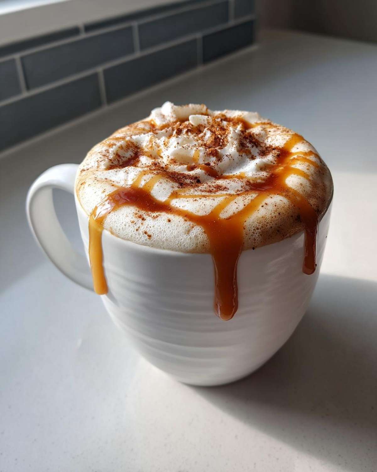 Spiced Pear and Caramel Latte - detail 4