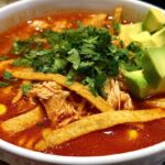 Spicy Chicken Tortilla Soup