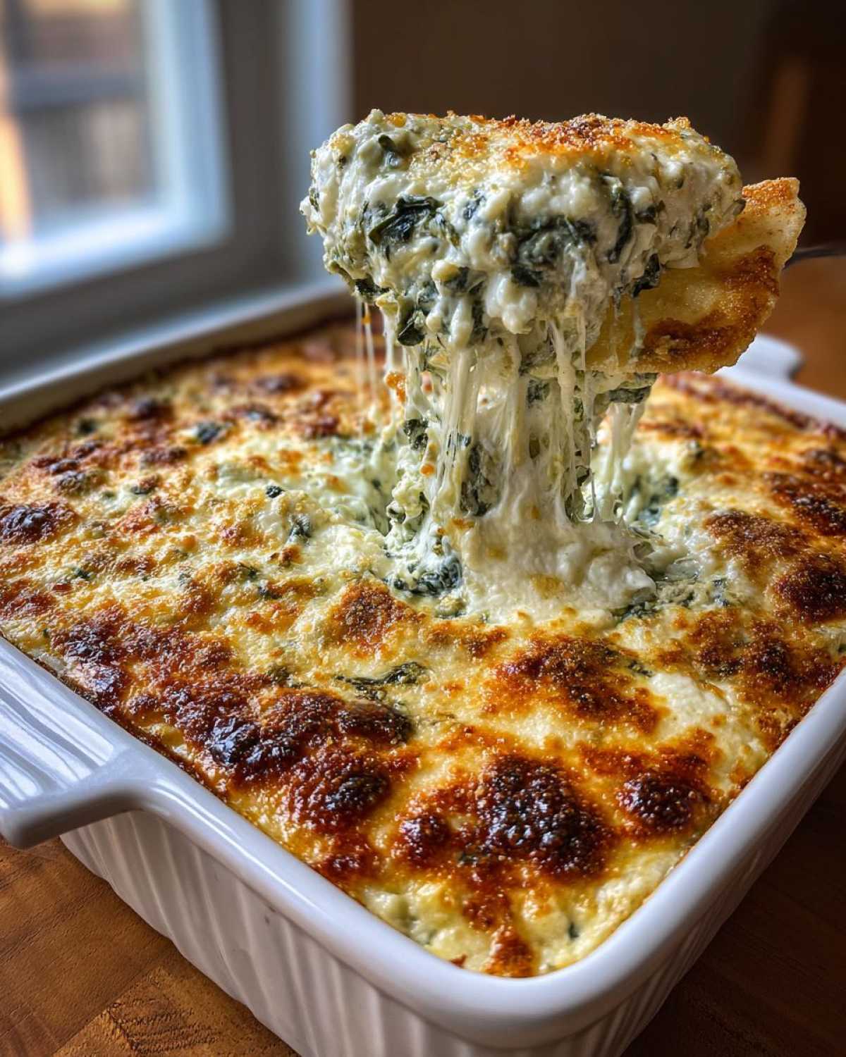Spinach Artichoke Dip with Parmesan - detail 1