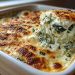 Spinach Artichoke Dip with Parmesan