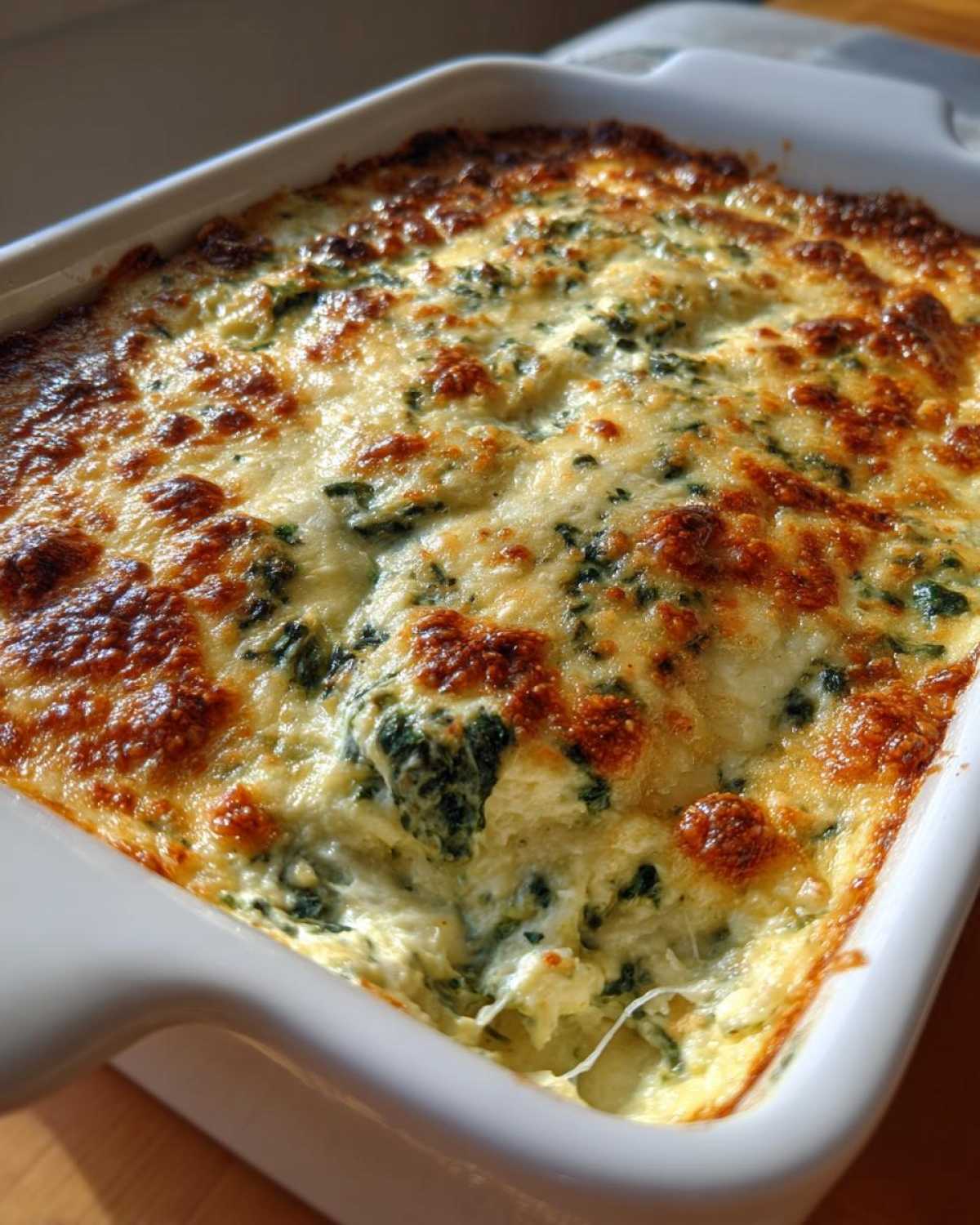 Spinach Artichoke Dip with Parmesan - detail 4