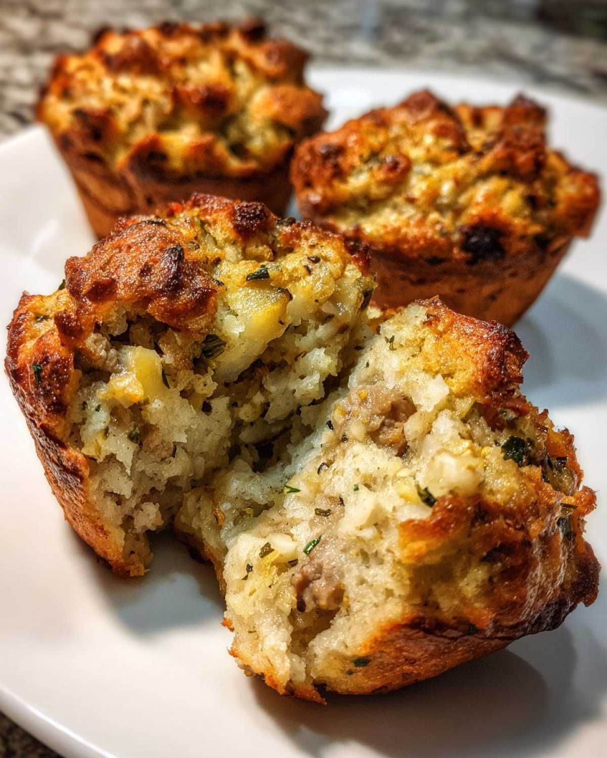 Stuffing Muffins (Baked in muffin tins) - detail 3