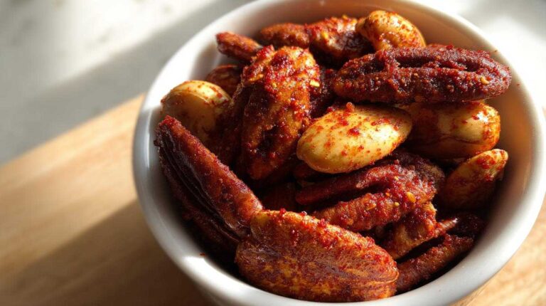 Sweet and Spicy Mixed Nuts