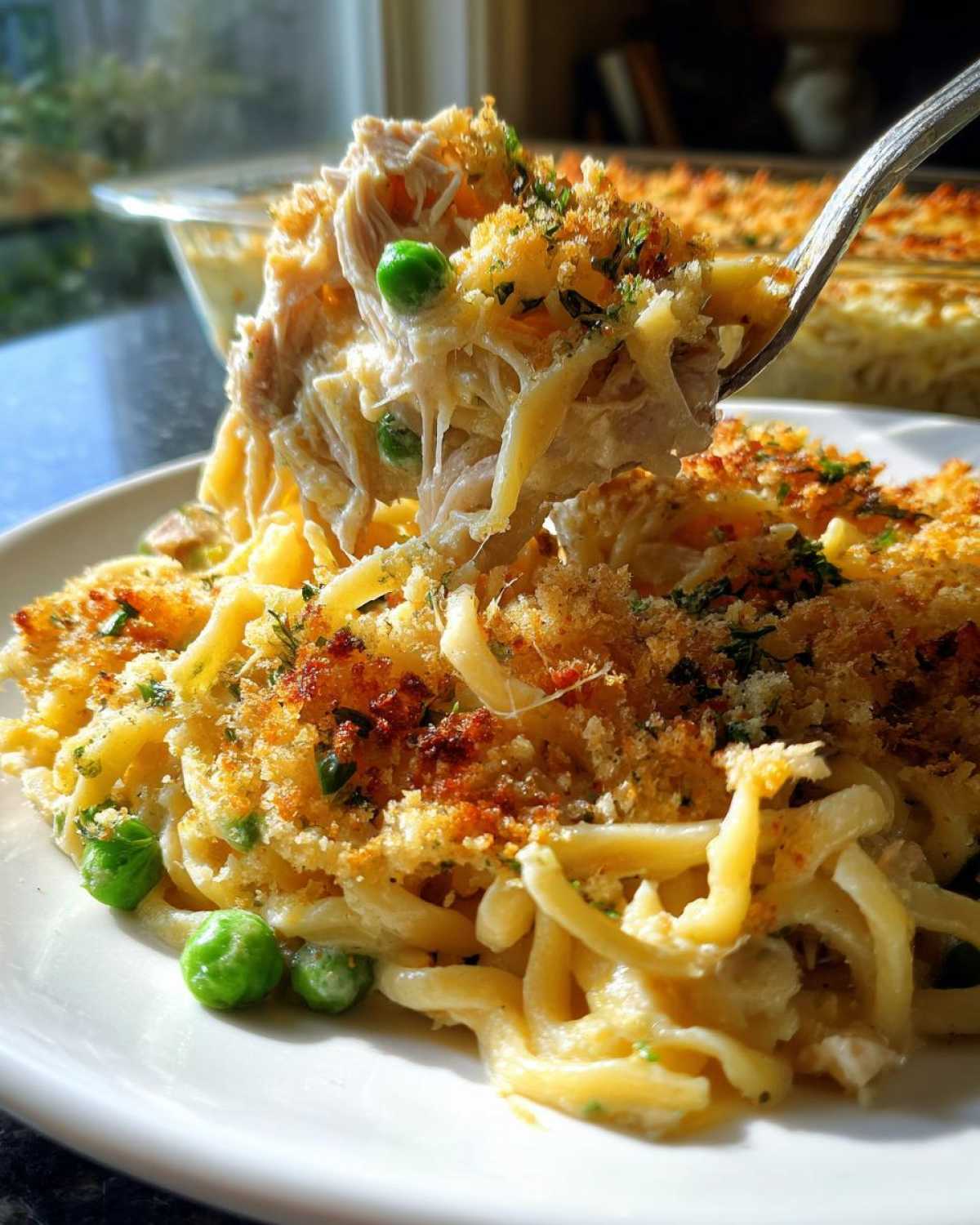Turkey Tetrazzini Pasta Bake - detail 4