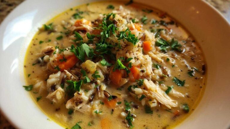 Turkey and Wild Rice Soup