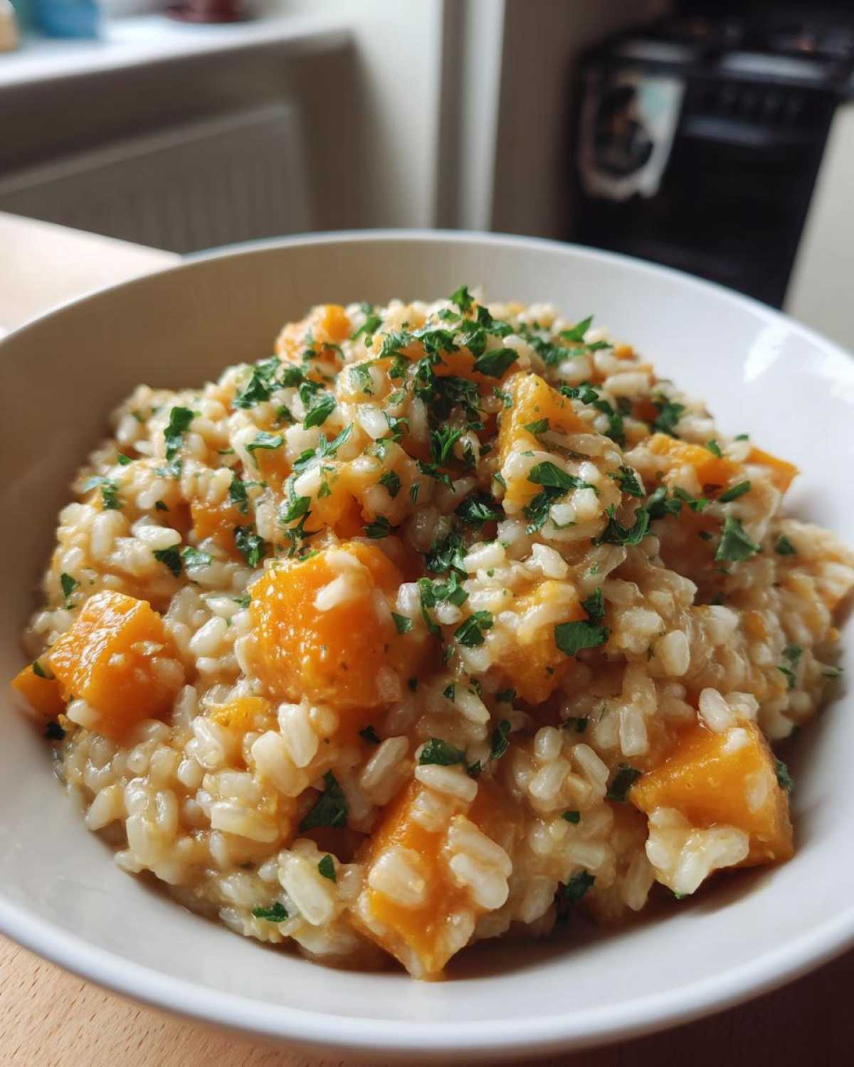 Vegan Butternut Squash Risotto - detail 2