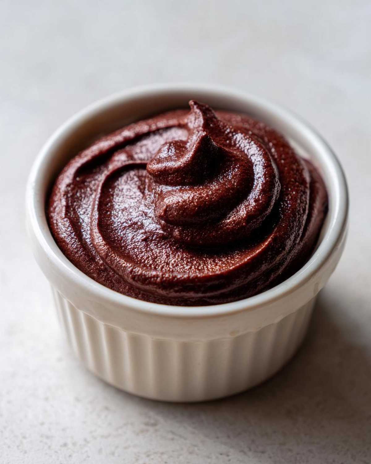 Vegan Chocolate Avocado Mousse - detail 1