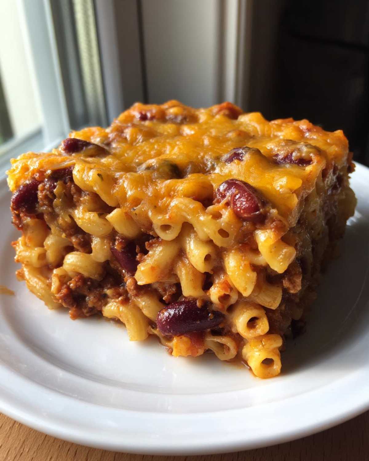 Vegetarian Chili Macaroni Casserole - detail 3