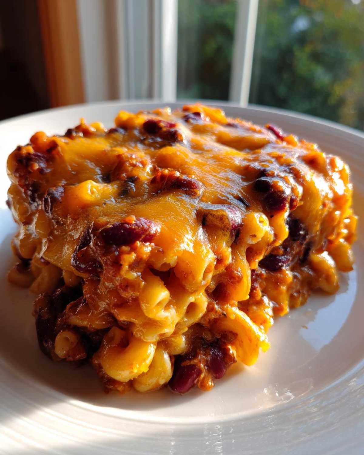 Vegetarian Chili Macaroni Casserole - detail 4