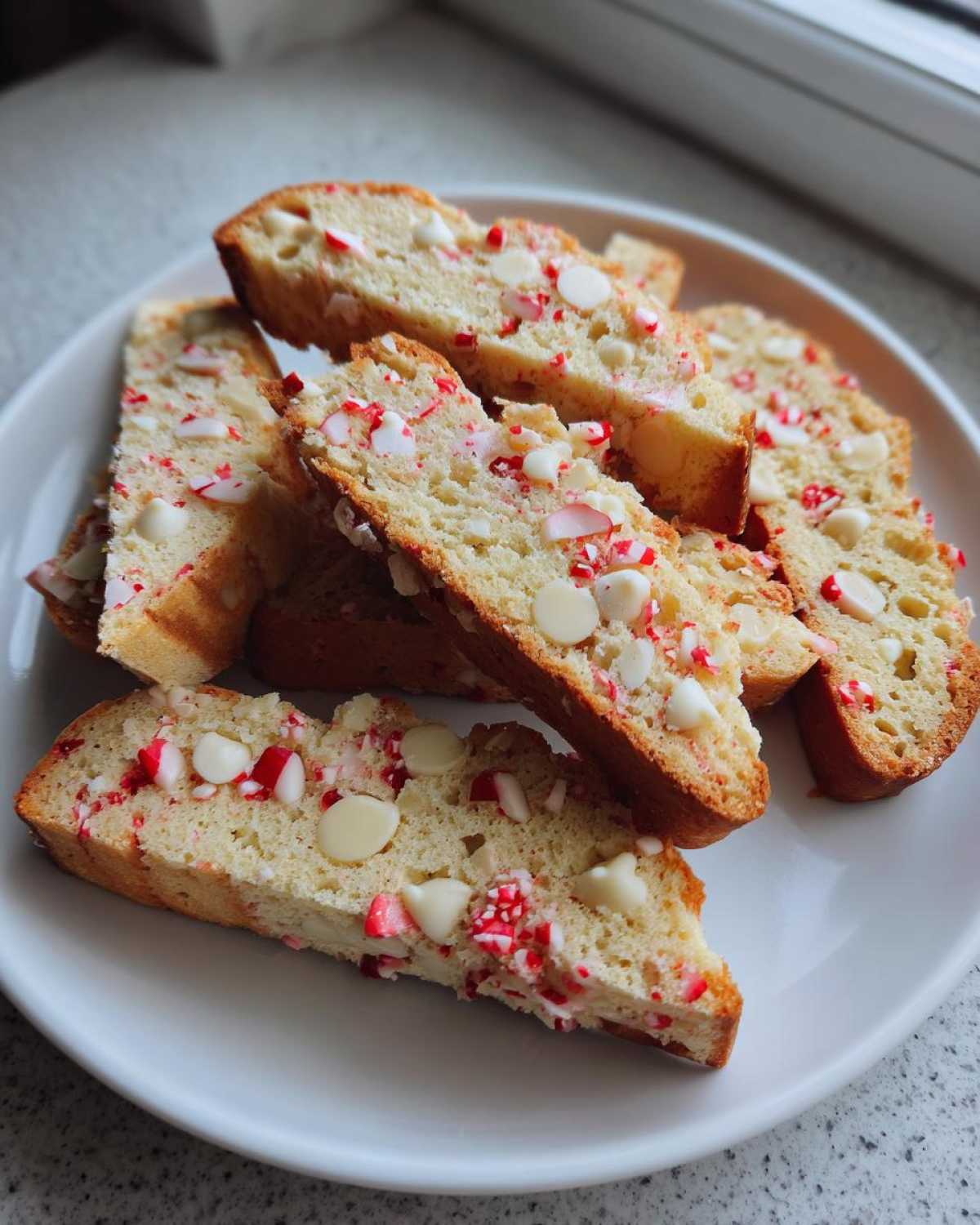 White Chocolate Peppermint Biscotti - detail 1
