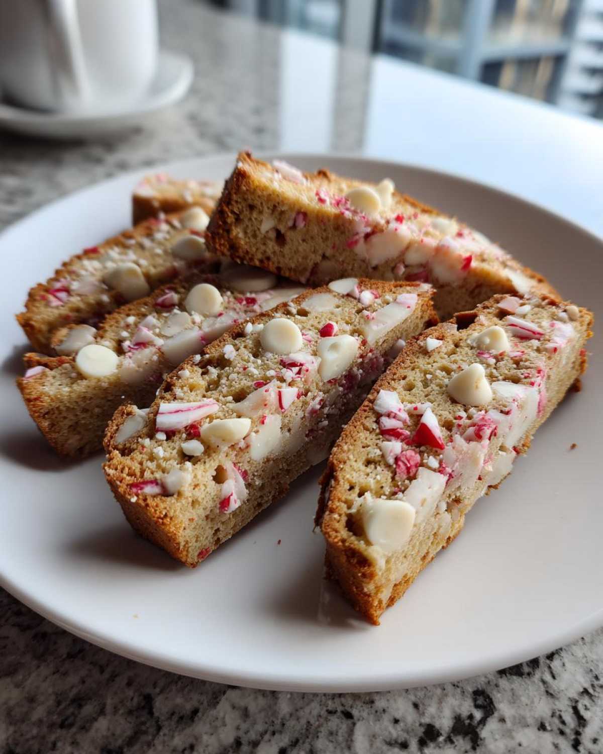 White Chocolate Peppermint Biscotti - detail 4